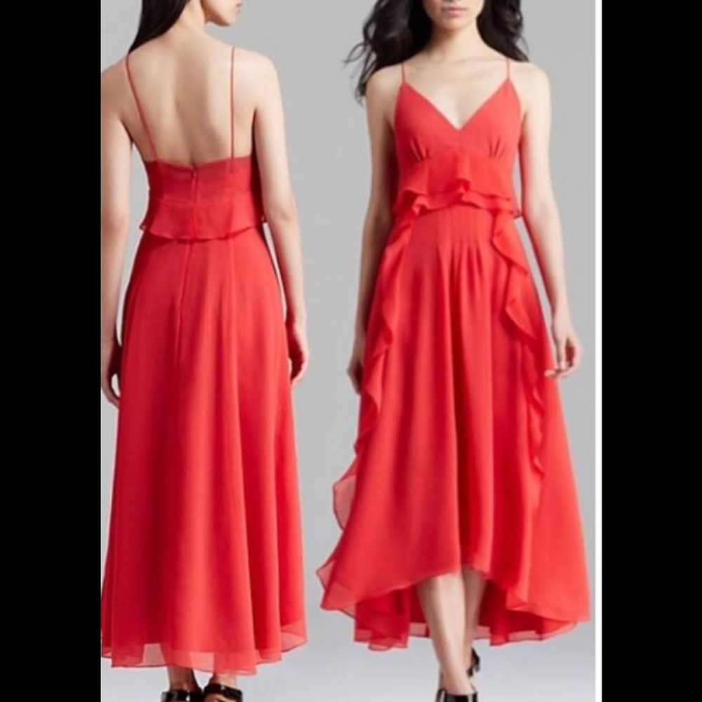 Red dress size 2 - Picture 1 of 5